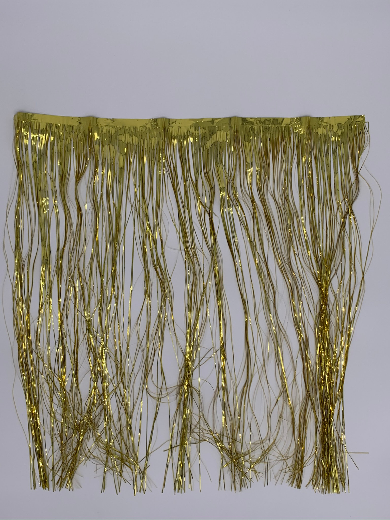 9' Mardi Gras Metallic Fringe Tiered Table Skirt PGG [31/173